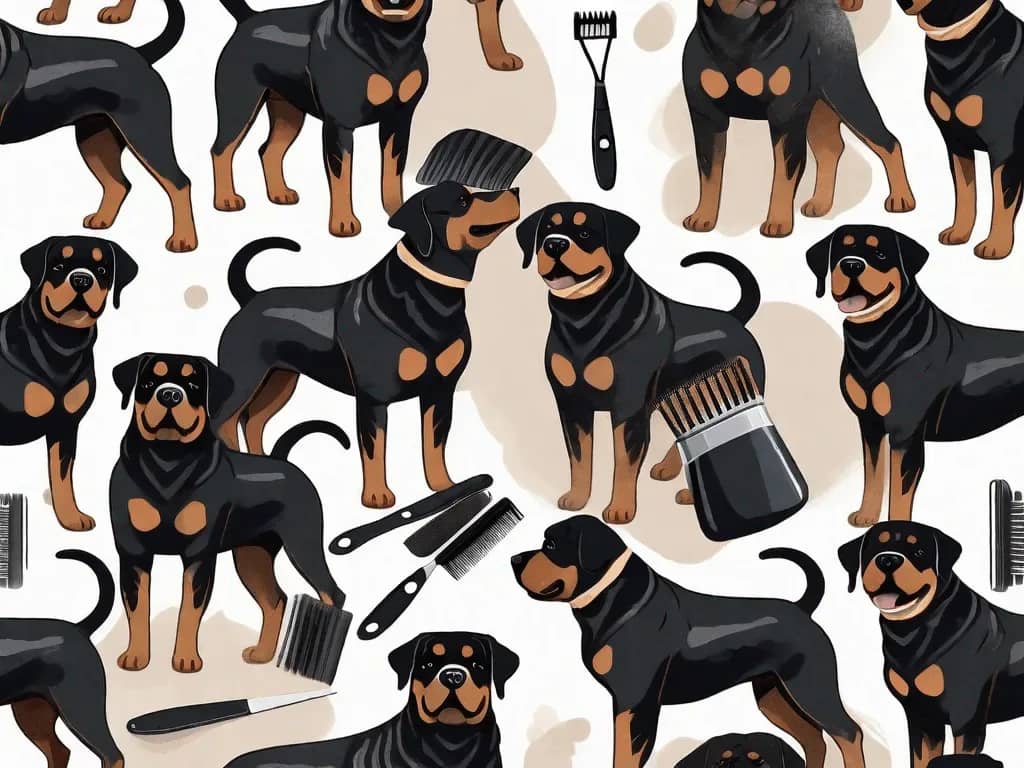 do-rottweilers-shed-understanding-their-coat-and-grooming-needs-503754